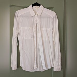 Classic White Women's Button-Down Shirt - Cloth & Stone